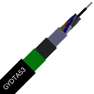 সরাসরি দাফন আউটডোর অপটিক্যাল কেবল GYDTA53